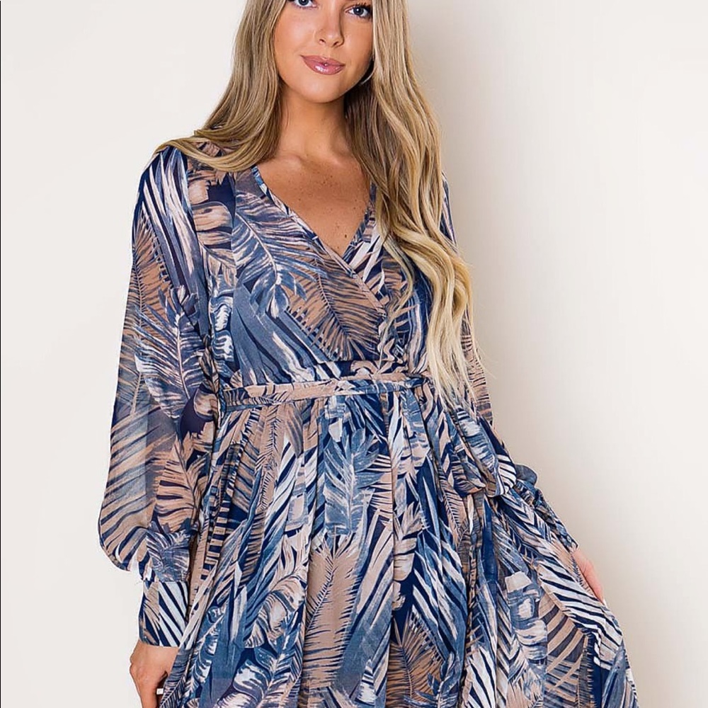 Floral Maxi Dress- NWT- Size large
